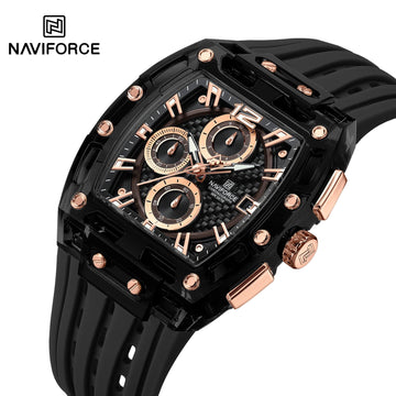 Naviforce silicon Men watch
