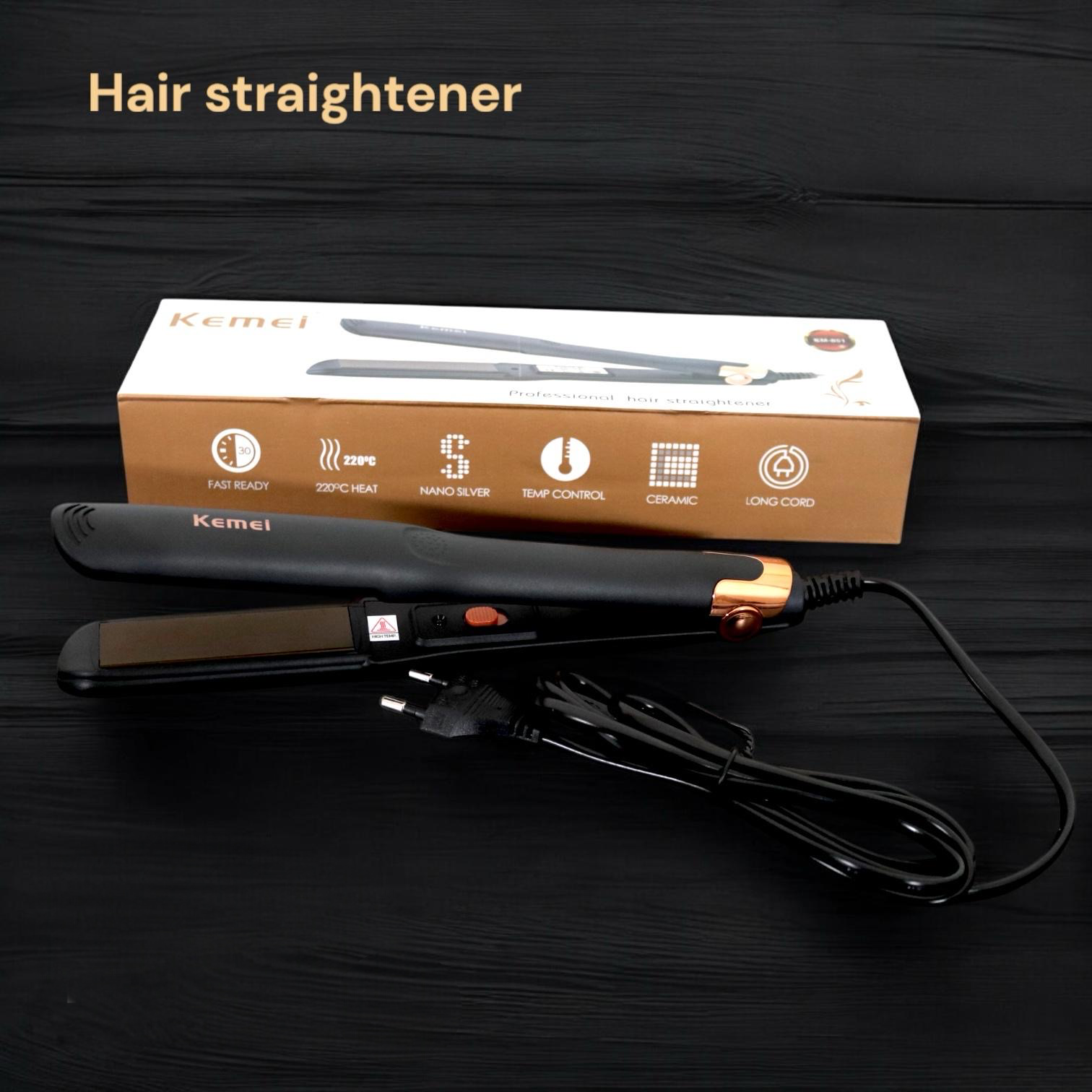 Kemie hair straightener
