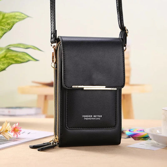 forever better multicolor crossbody shoulder wallet bag