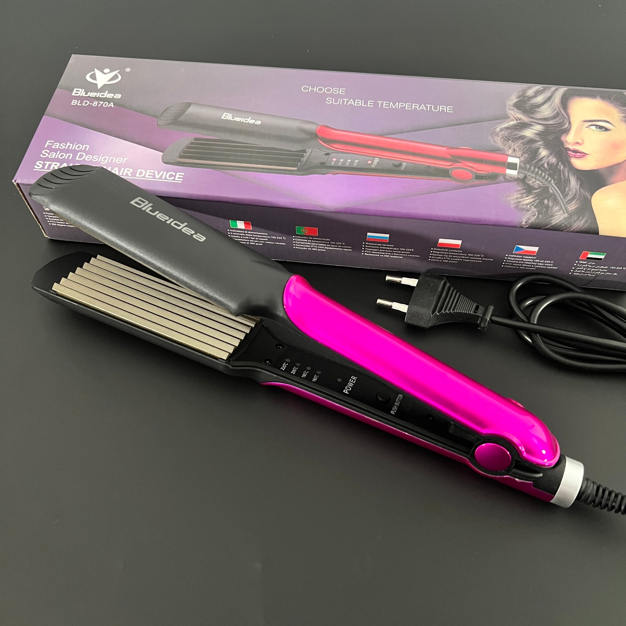 Blueidea hair straightener