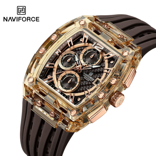 Naviforce silicon Men watch