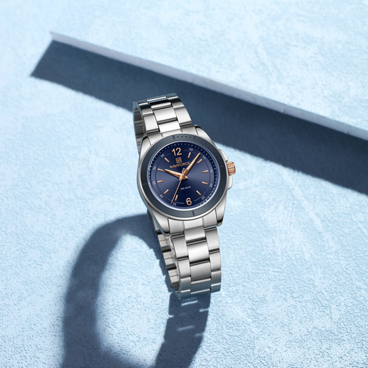 Naviforce women stainless steel watch