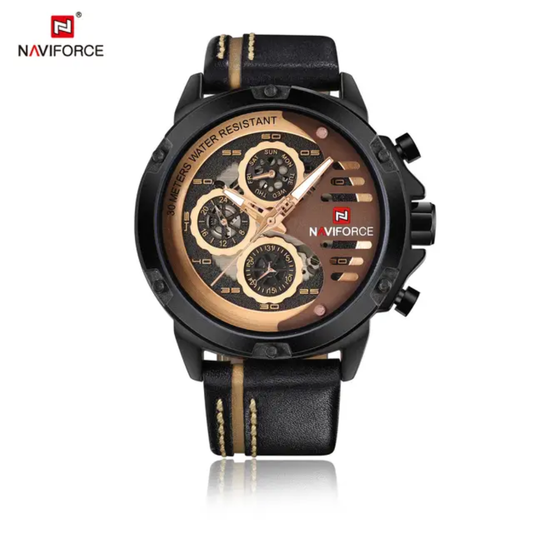 Naviforce Men military color watch