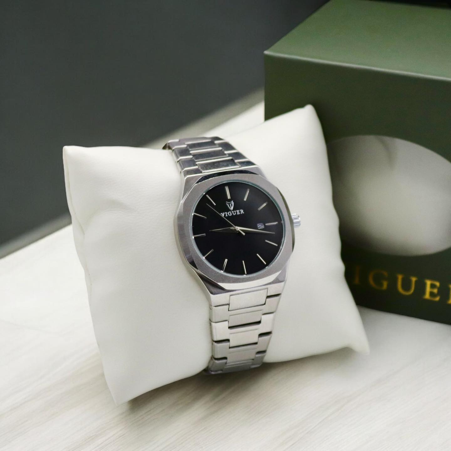 Viguer Stainless steel watch
